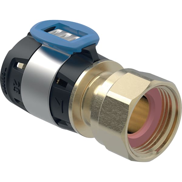 Geberit FlowFit Übergang mit Überwurfmutter SiBr d50-G2 1/2 620.695.00.1