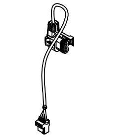 Bosch / Buderus Pumpenkabel Alpha 2.2 Stecker grün 8738807049