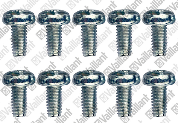 Vaillant Schraube MAG 11&14-2/0 MAG 16-2/0, 10 Stück 108628