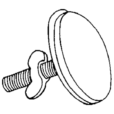 Grohe Blindstopfen Durchmesser 40mm x 45mm weiß 28706L00
