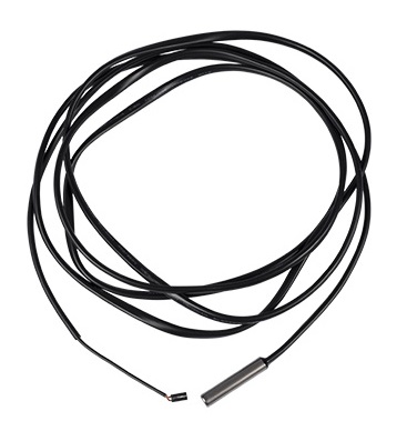 Kermi, x-well NTC Temperatursensor 10k, 2 Meter, mit Metallgehäuse für Fortluft Y9102000007K