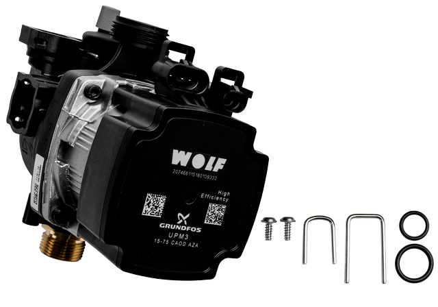 Wolf Heizkreispumpe Grundfos UPM3 15-75 für CAOD 2074705