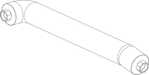 Bosch / Buderus Vorlaufrohr senkrecht Kessel Speicher V2 8738804076