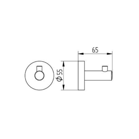Avenarius Haken mit Konsole 1901610015