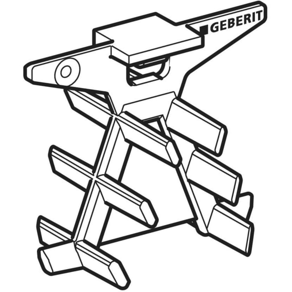 Geberit Kammeinsatz zu Duschrinne 243.125.00.1