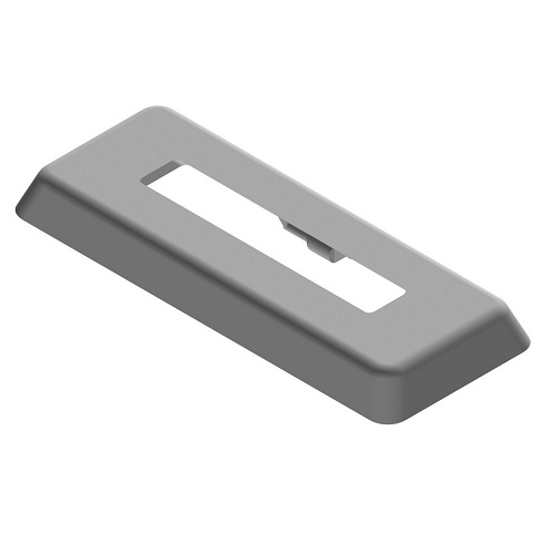 Kermi Abdeckrosette für Standkonsolenfuß Rohbodenmontage, weiß, 60x10mm, Kunststoff ZB03730001