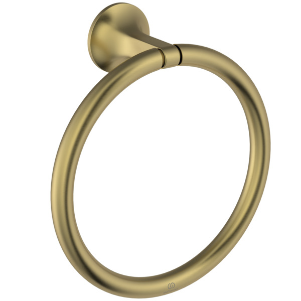 Ideal Standard Handtuchring La Dolce Vita 218 mm rund gold gebürstet T5502A2