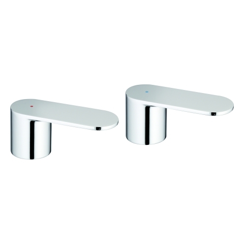 Grohe Griffpaar Markierung blau/rot für Eurosmart C chrom 48306000