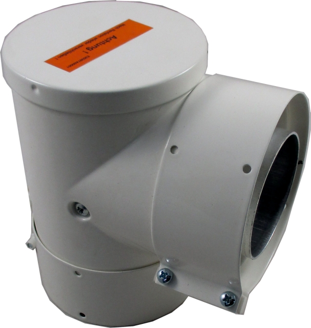 Wolf Revisions-T-Stück DN63/96 90Grad Anschluss an Gasthermen 2600051