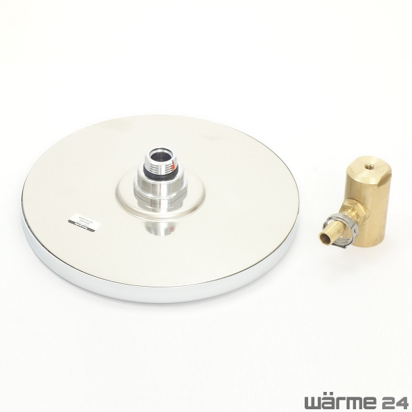 Hansgrohe Tellerkopfbrause Pharo Duschtempel 90/100 Quadra, chrom 21970000