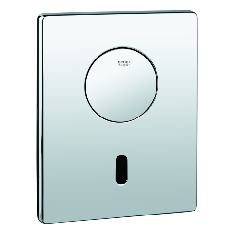 Grohe Abdeckplatte chrom, mit Drucktaste 42440000
