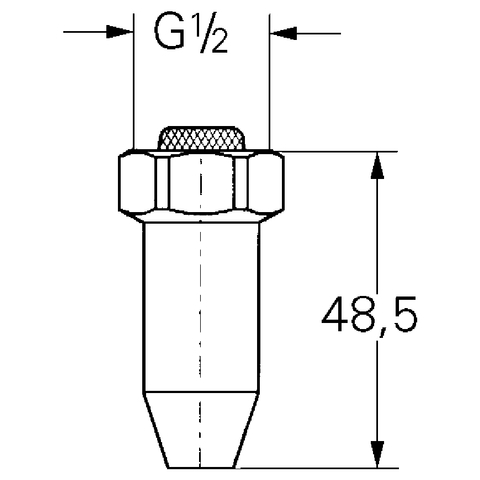 Grohe Entleerungsventil 1/2" chrom 28988000