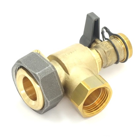 Bosch / Buderus Rückschlagventil Eckform G1"-1 1/2" 5681140