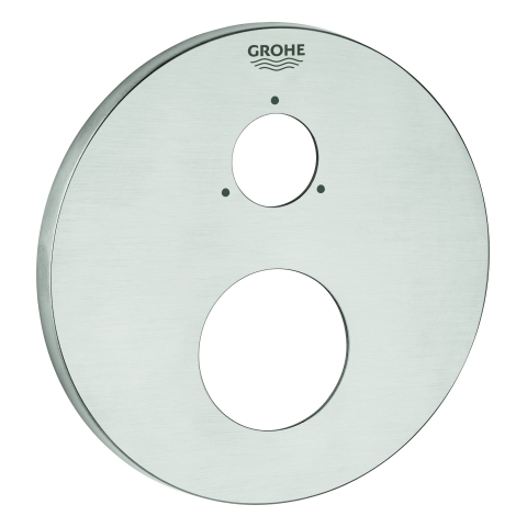 Grohe Rosette rund für Einhandmischer-Fertigmontagesets supersteel 49108DC0