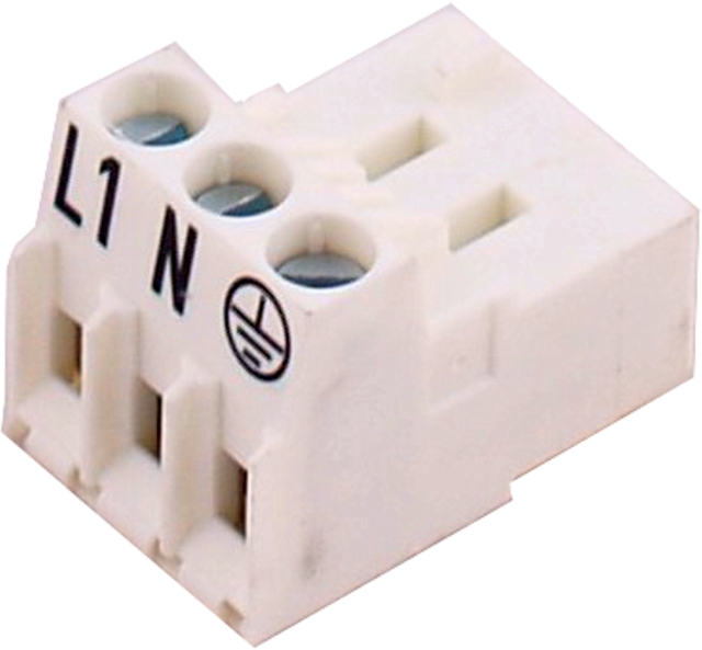 Wolf Gegenstecker 3-polig weiß für CGU-2/CGU-2K 279407199