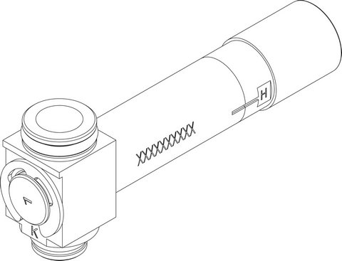 Bosch / Buderus Adapter Gasventil kpl 1 8738804053