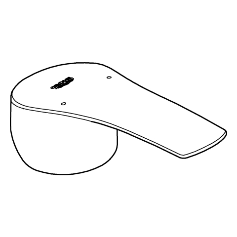 Grohe Hebel für Eurosmart Einhebelmischer supersteel 48530DC0