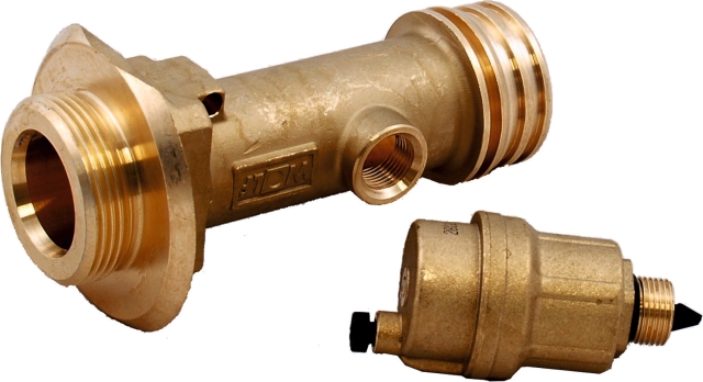 Wolf Vorlaufrohr 1 1/2" mit Entl. 6bar für COB 8906771
