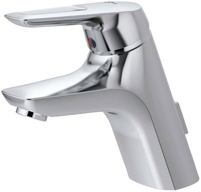 Ideal Standard Ceramix Blue Waschtischarmatur WELL chrom, flexiblen Schläuchen, Durchflussbegrenzer 5l/min A5658AA