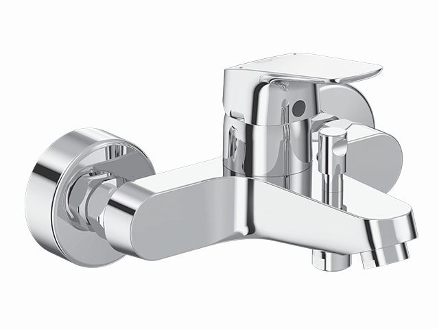 Ideal Standard Ceraflex Badearmatur Aufputz Ausladung 118-127mm, chrom B1721AA