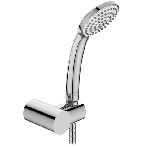 Ideal Standard Idealrain Handbrause-Set 1-Funktionshandbrause, chrom, d: 80mm B9506AA