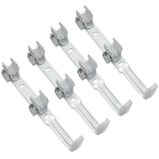 Zehnder Set SMB Wandkonsole, weiß, 4xSMB 75 für Charleston-Heizkörper-Höhe 680 bis 1000mm 173751