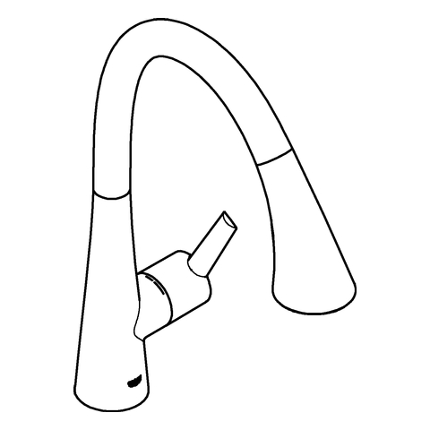 Grohe Zedra Einhand-Spültischbatterie supersteel C-Auslauf ausziehbare 3-Strahl-Spülbrause 32294DC2