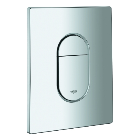 Grohe Abdeckplatte chrom, mit Drucktaste 42378000