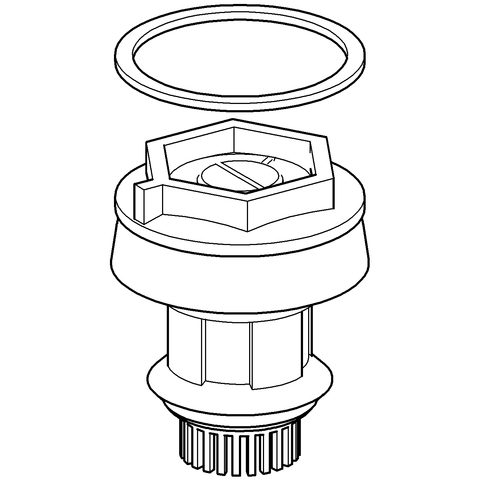 Grohe Kolben komplett für WC-Druckspüler Aufputz 43447000