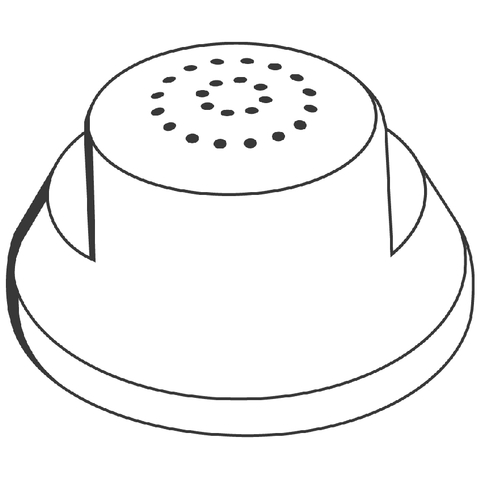 Grohe Bidet Unterdruck 3/8" für Zweigriffarmaturen 24210000