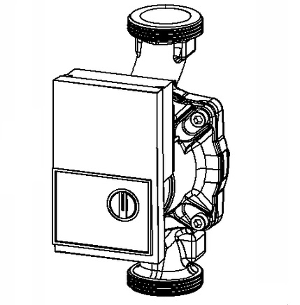 Stiebel Eltron Pumpe UP Yonos Para RS/7.5 Red Knob 319049