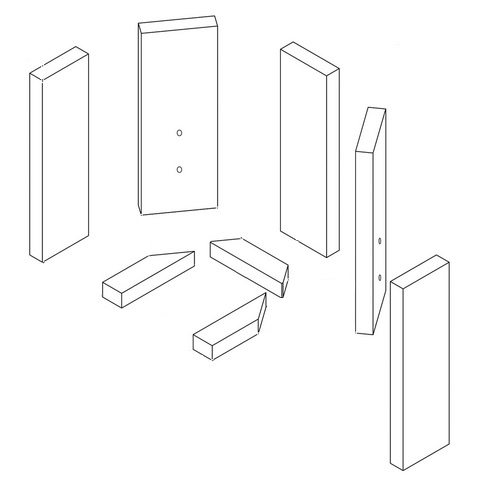 Bosch / Buderus Schamottegarnitur 4+5 63016362