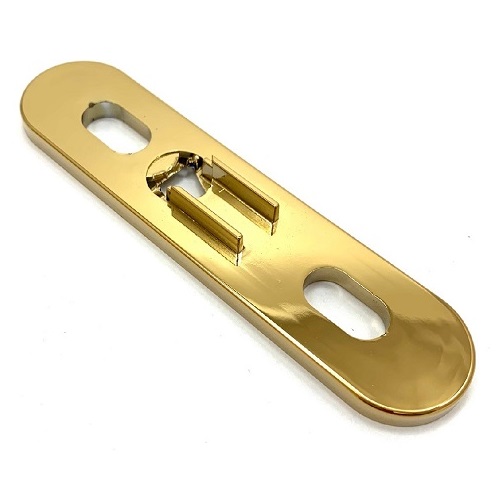 Hansgrohe Atoll Dekorscheibe für Wandelement groß gold optik 94960990