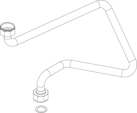Bosch / Buderus Rohr Gas CHG 8737709153