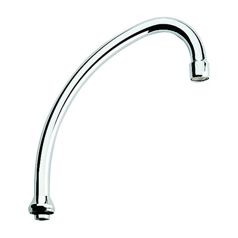 Grohe Rohrauslauf Ausladung: 185mm ohne Anschlag DN15 chrom 13070000