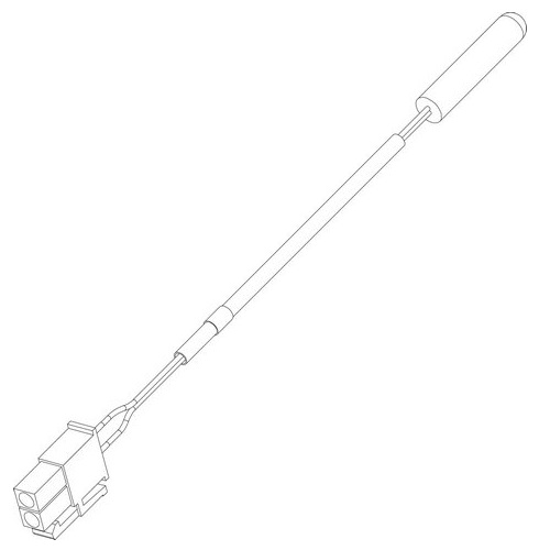 Buderus Temperaturfühler 200 mm, 10 kOhm 8733703181