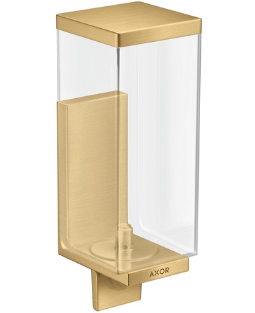 Hansgrohe Lotionspender Axor Universal Rectangular brushed gold optik 42610250