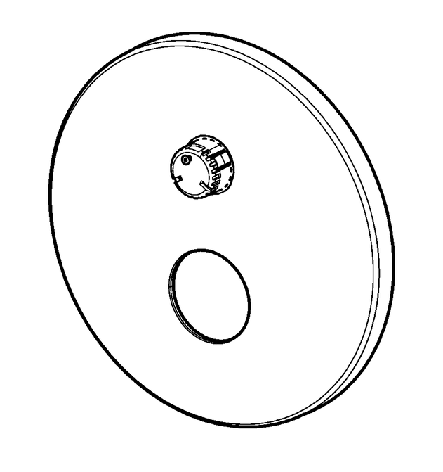 Hansa Rosette d 170mm chrom 59914537