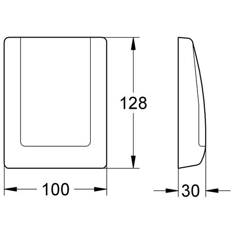 Grohe Classic-Abdeckplatte für Urinal alpinweiß 43048SH0
