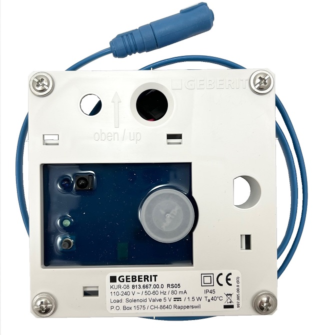 Geberit Elektronikmodul Urinal Steuerung verdeckt, Kabel blau 242.154.00.1