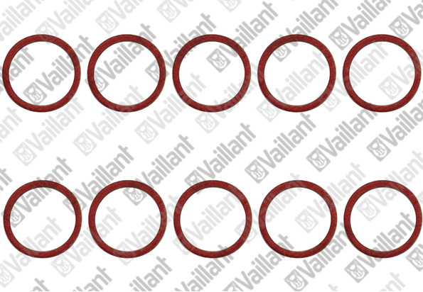 Vaillant Rechteckdichtring MAG 125/12 XZ MAG 9/2 XZ, 10 Stück 981164