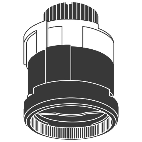 Grohe Anschlagring mit Reguliermutter für Europlus E/Eurodisc SE Thermostatmischer 47641000