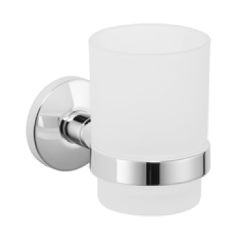 Avenarius Glashalter mit Glas satiniert 1701100010