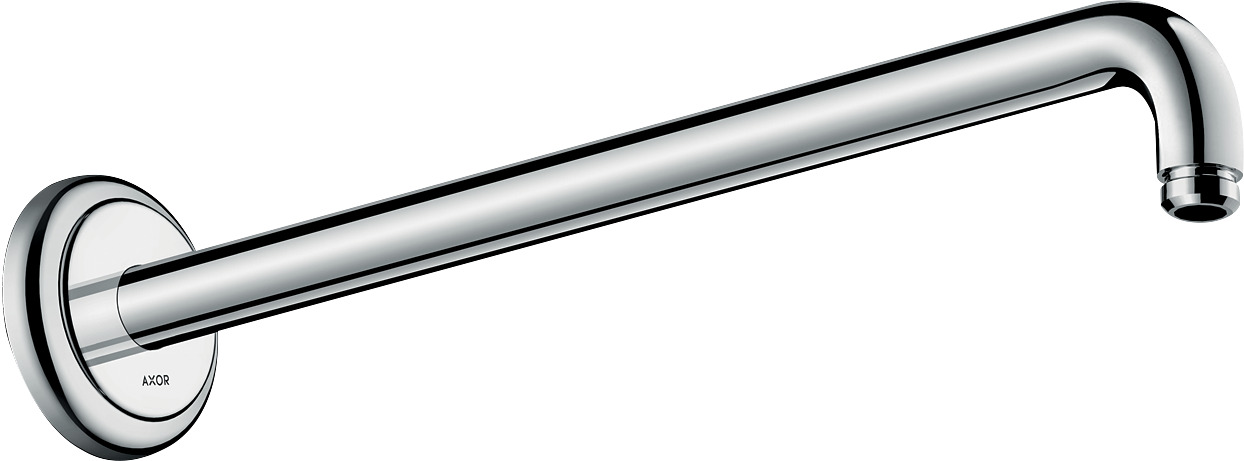 Hansgrohe Brausearm DN15 389mm Ausladung Axor 90 Grad chrom ohne Kugelgelenk 27348000