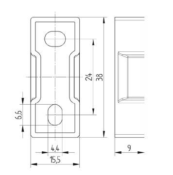 Avenarius Wandbefestiger 1009007000