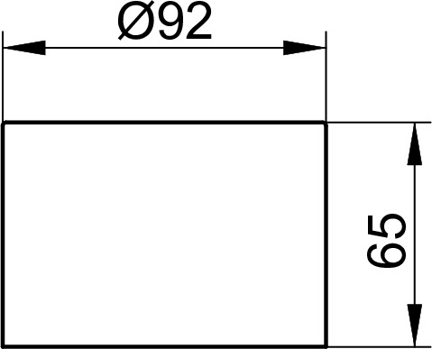 Keuco Stülpbecher Edition 400, Echtkristall-Glas mattiert, lose 11552009000