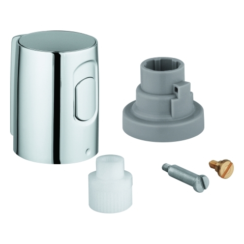 Grohe Absperrgriff für Thermostatmischer-Wannen-/Brausebatterie chrom 47992000