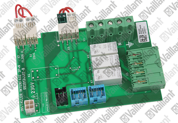 Vaillant Leiterplatte, Installateur 0020181912