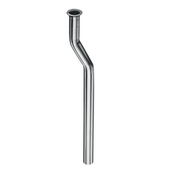 Schell Spülrohr Verkröpfung 40, d:18, L:291mm, chrom 502930699