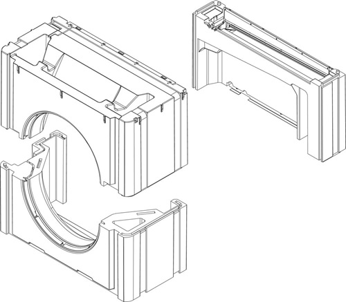 Bosch / Buderus Luftkasten (l) 8738209183